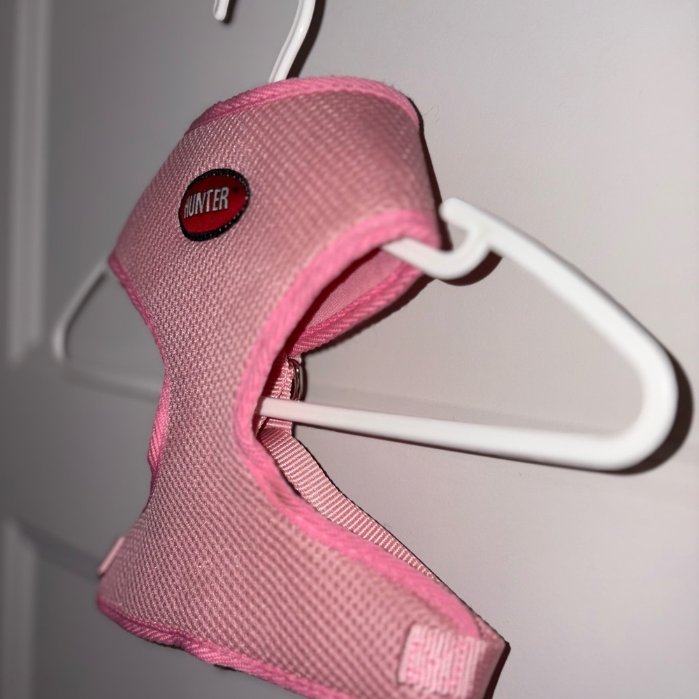 Hunter 3 in 1 Blush Pink Dog Harness Medium Size
